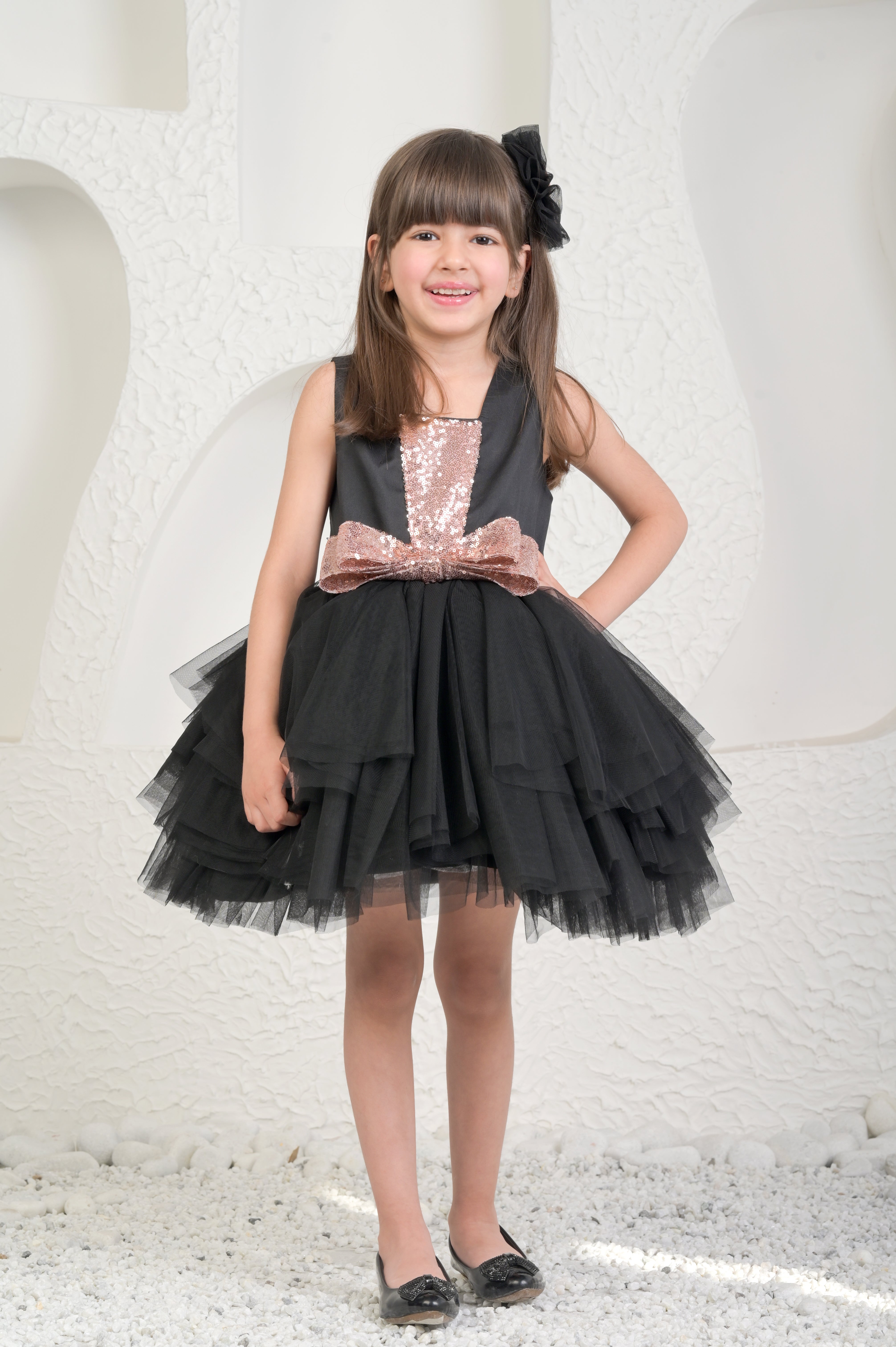 Nora Rose Gold Sequins Dress