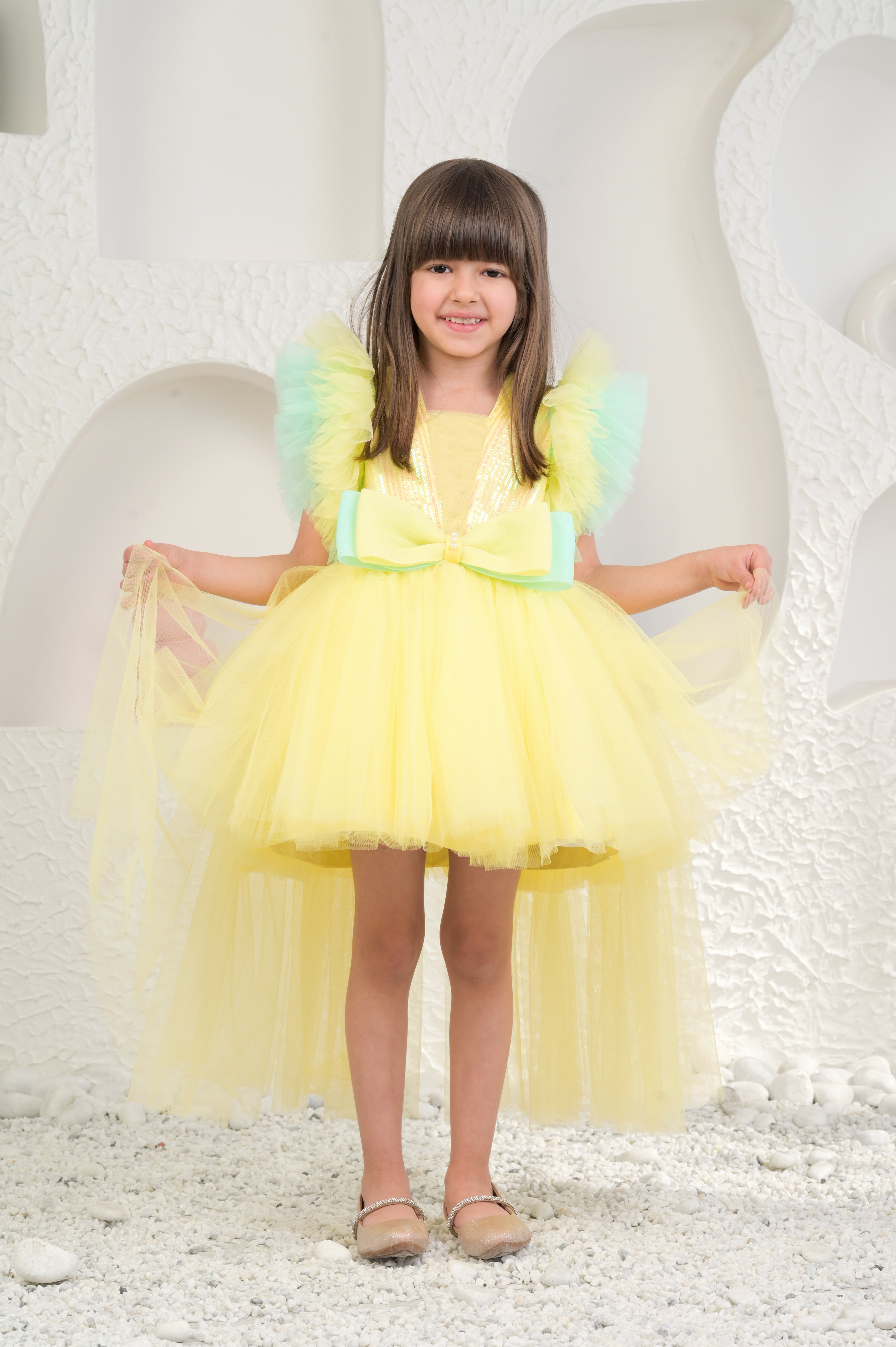 Angelica Yellow Dress