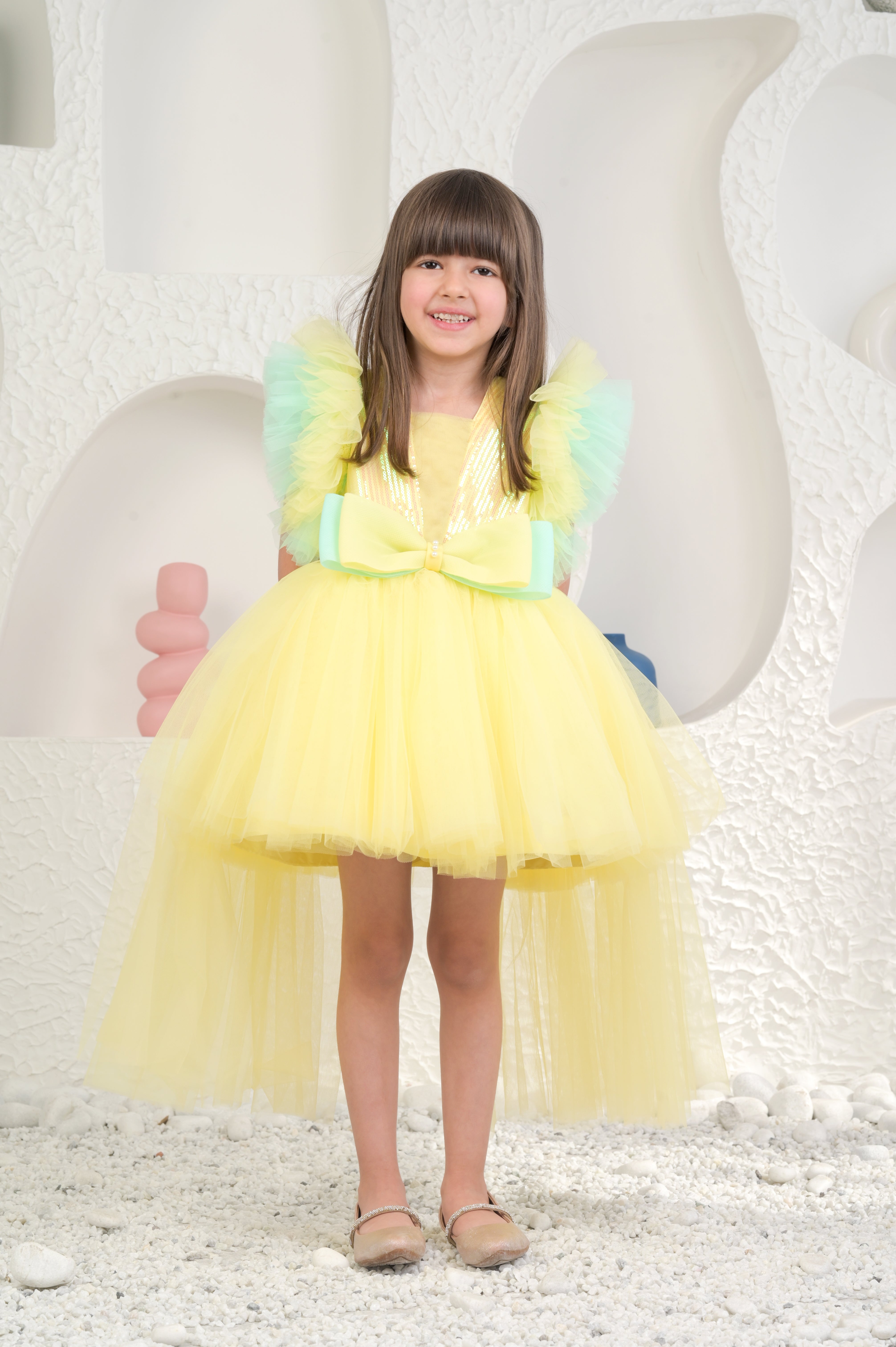 Angelica Yellow Dress