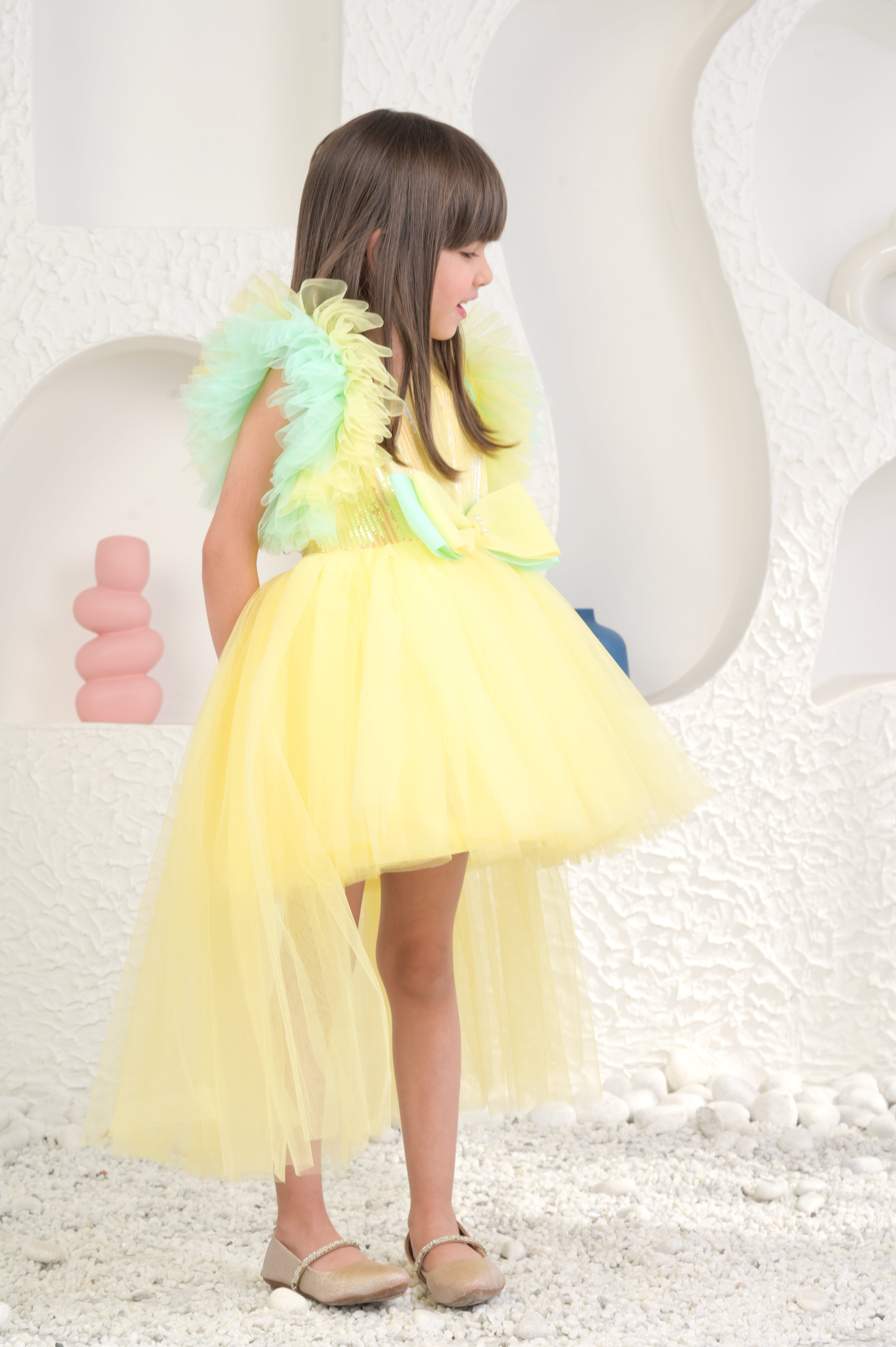 Angelica Yellow Dress