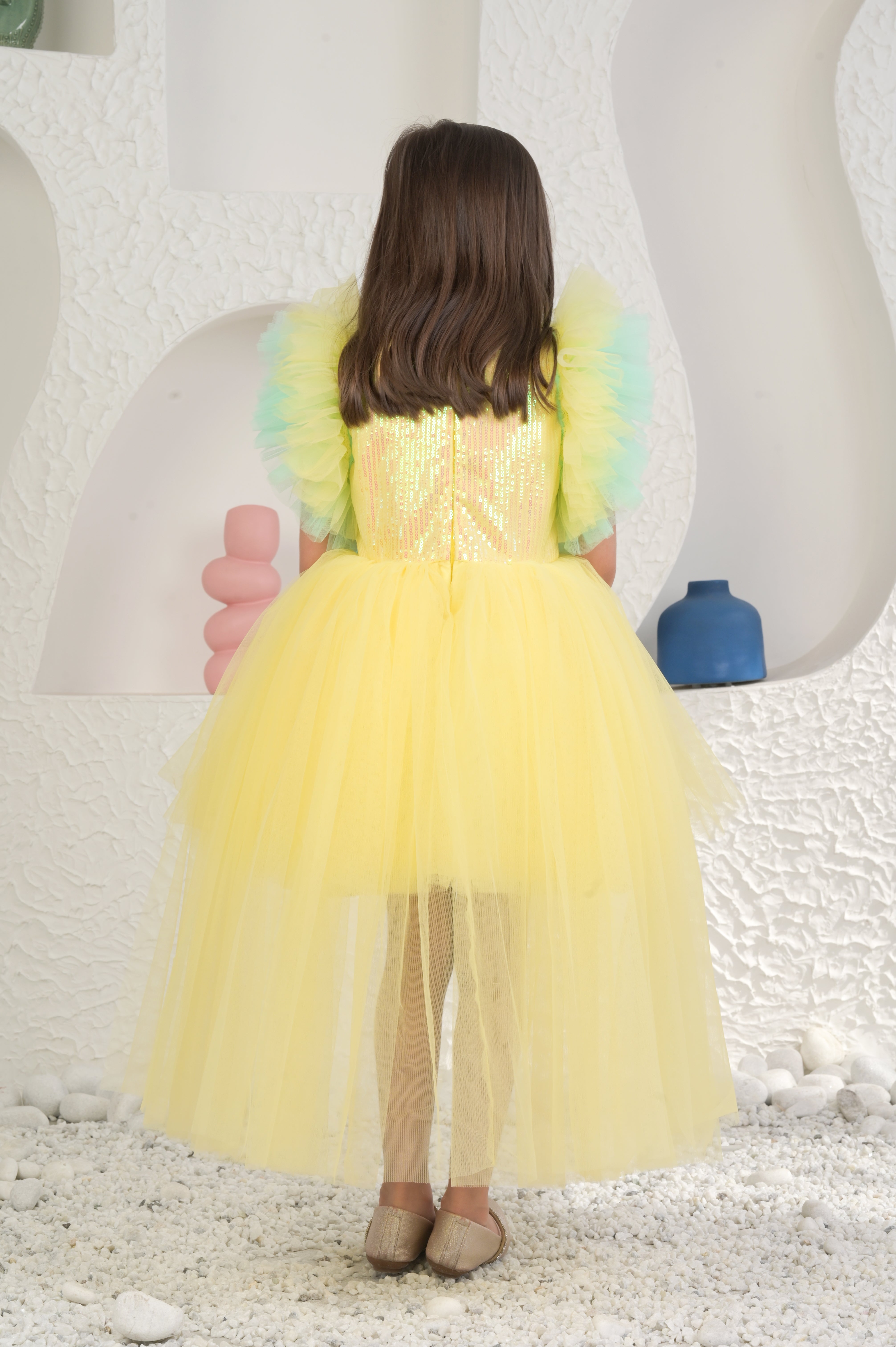 Angelica Yellow Dress