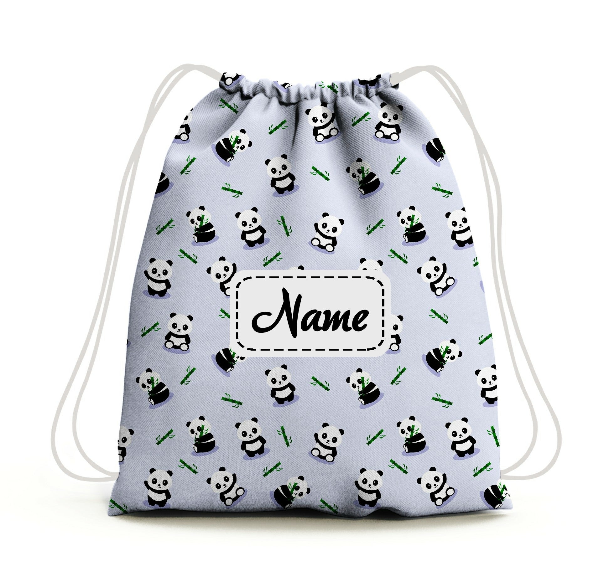 Baby of Mine Premium Waterproof Drawstring Backpack For Swimming Gym Yoga Tuition For 3-10 Years Girls And Boys - Panda Print