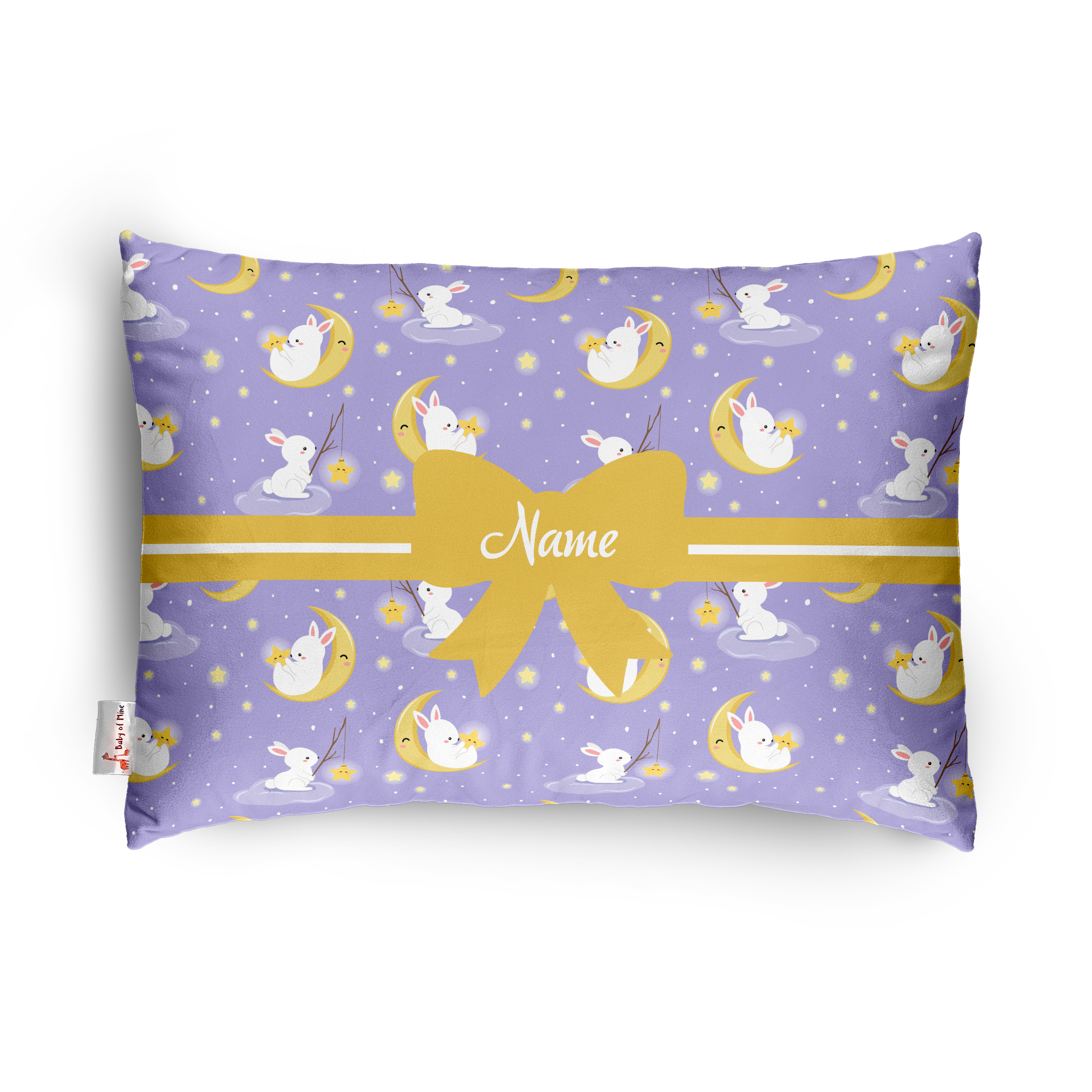 Baby of Mine Premium Baby Infant Pillow for Kids Age 1 Year To 5 Years - Imported Super Soft Fabric - Sky Rabbit Print