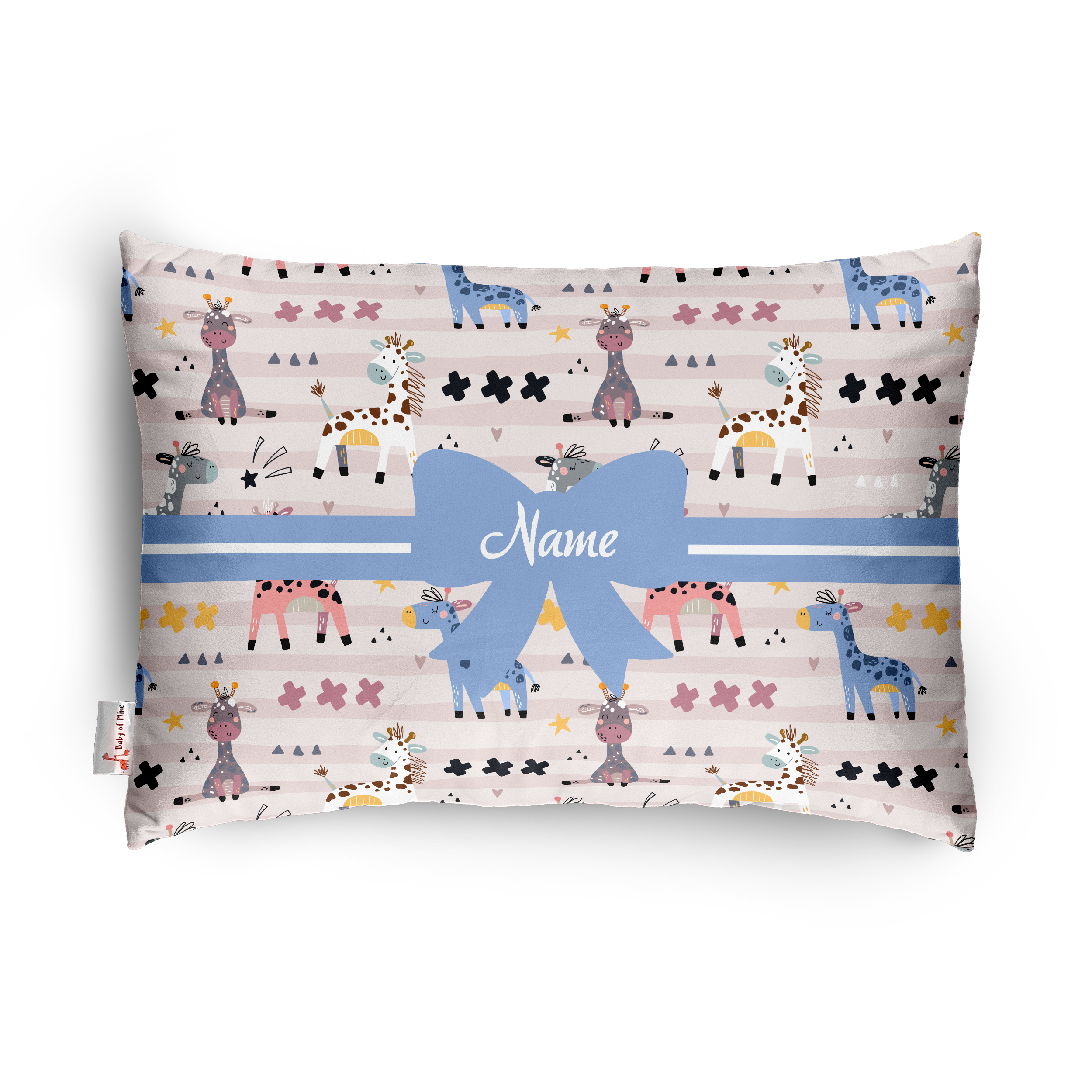 Baby of Mine Premium Baby Infant Pillow for Kids Age 1 Year To 5 Years - Imported Super Soft Fabric - Baby Giraffe Print