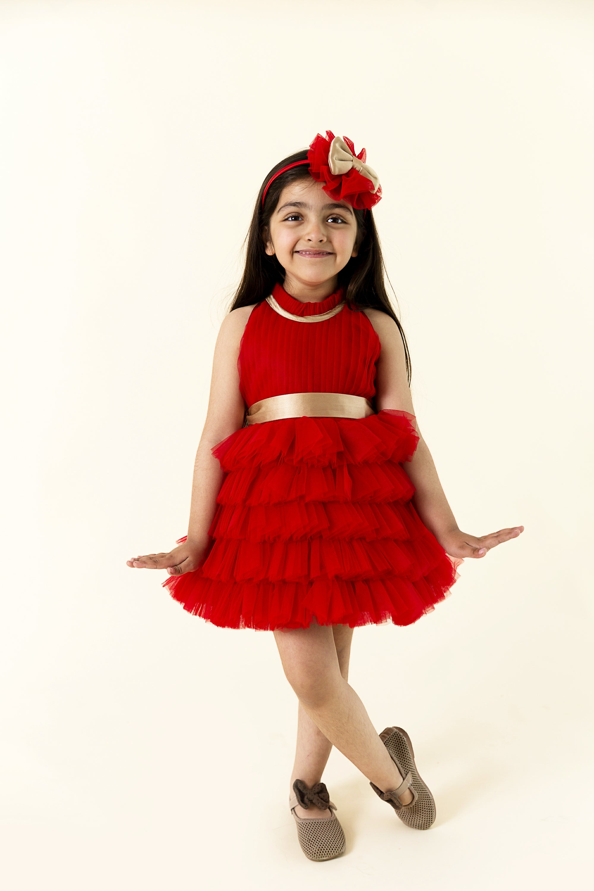 Rubellite Red Princess Dress