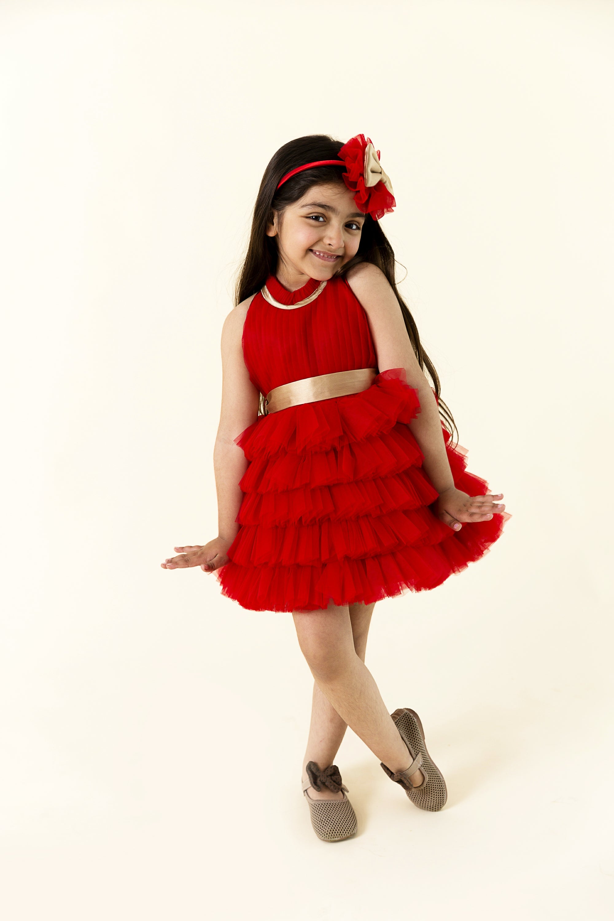 Rubellite Red Princess Dress