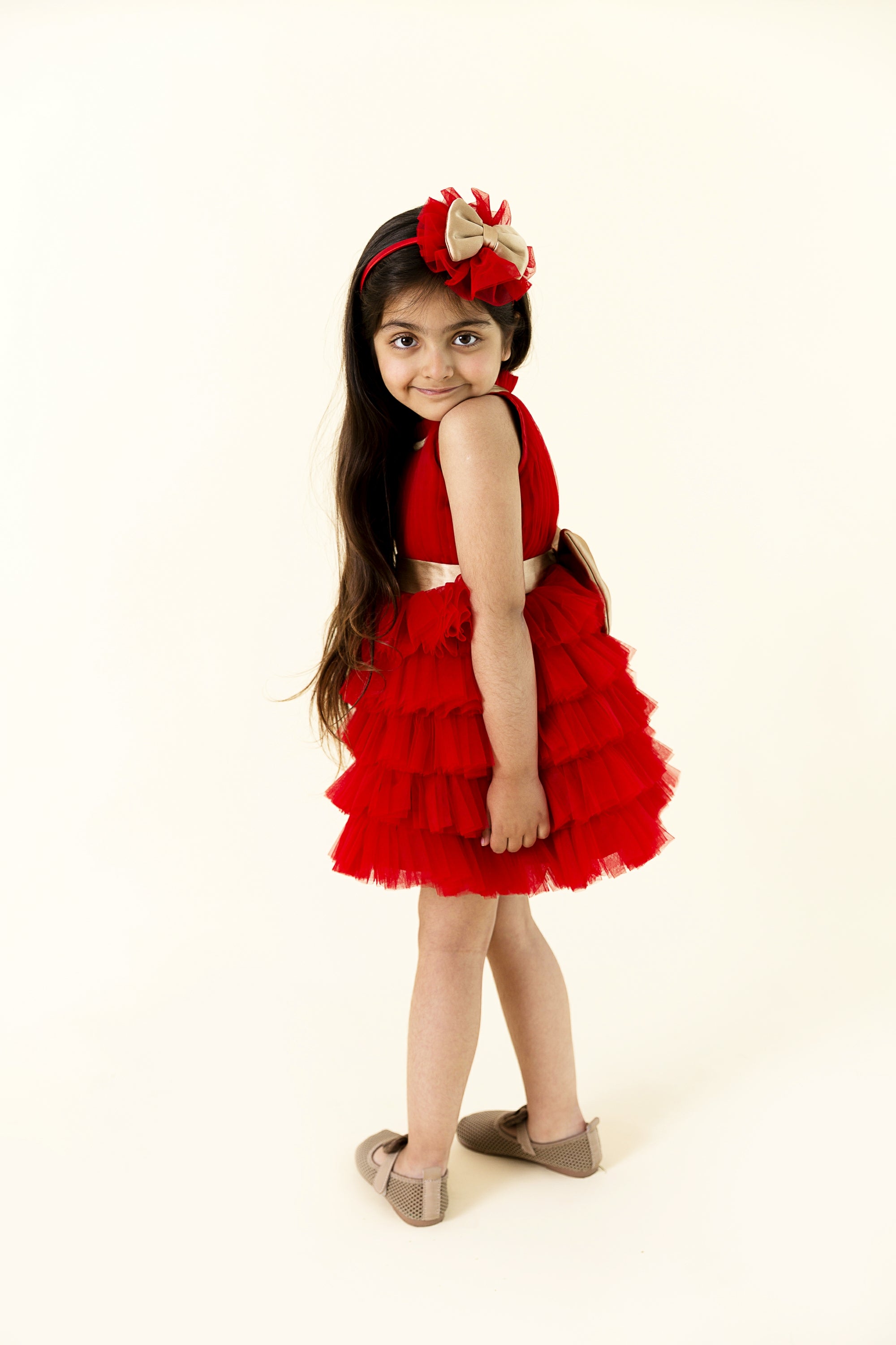 Rubellite Red Princess Dress