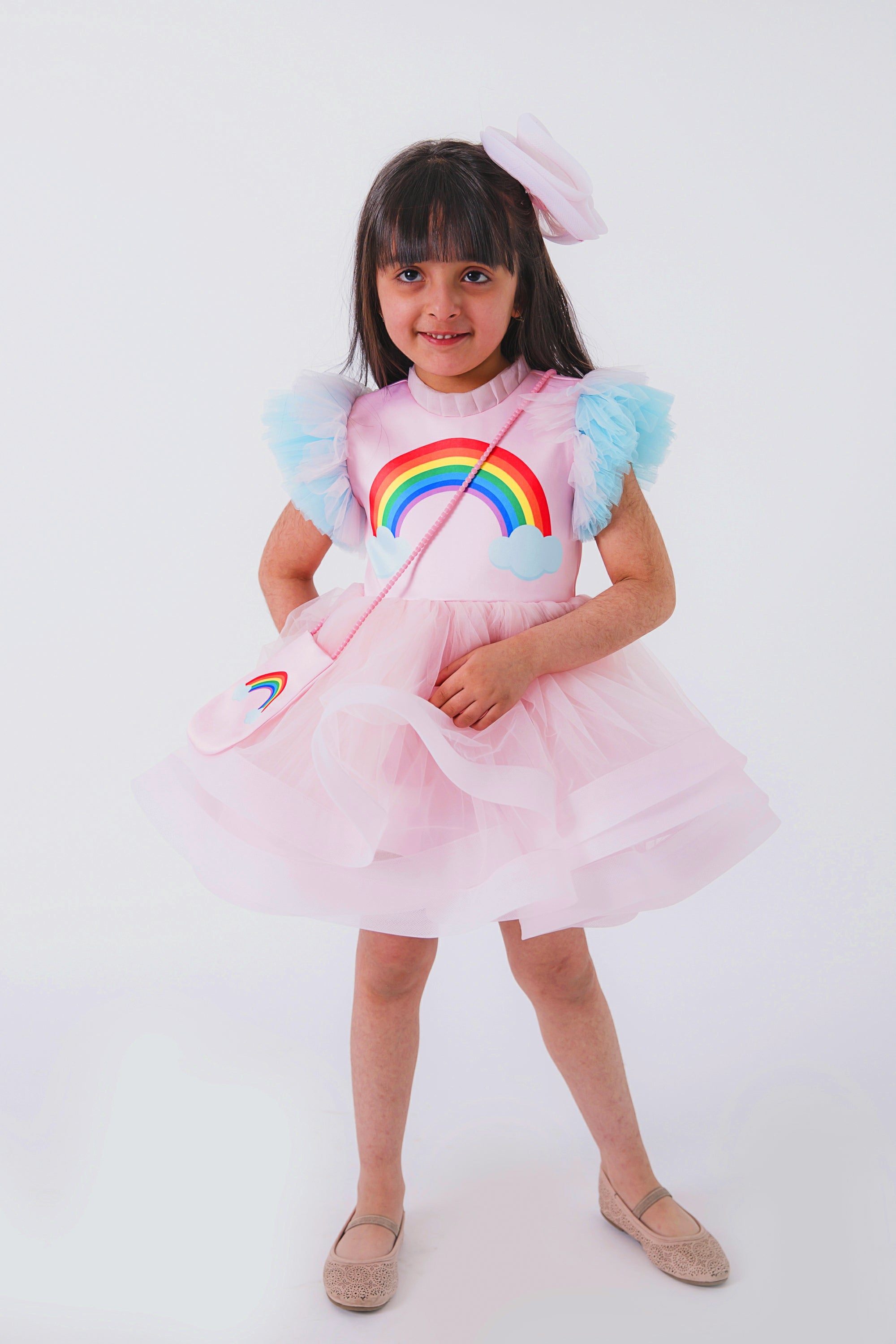 Rainbow Baby Pink Dress