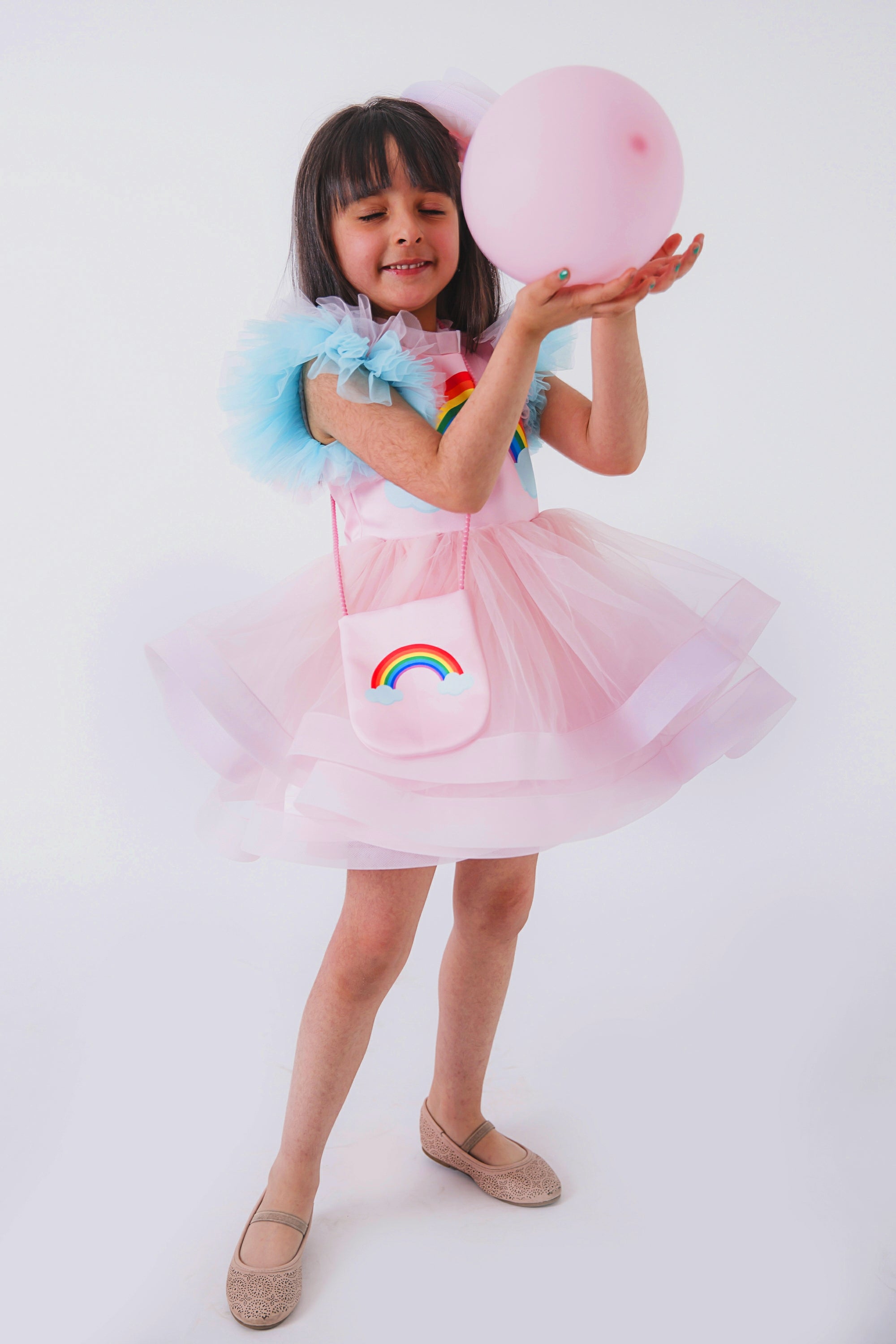 Rainbow Baby Pink Dress